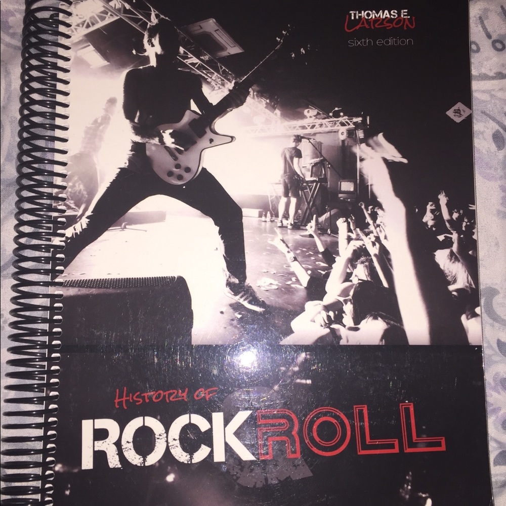 History of Rock and Roll Textbook 6th edition